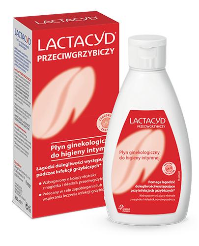 LACTACYD Płyn ginekologiczny o właściwościach przeciwgrzybiczych - 200 ml zdjęcie
