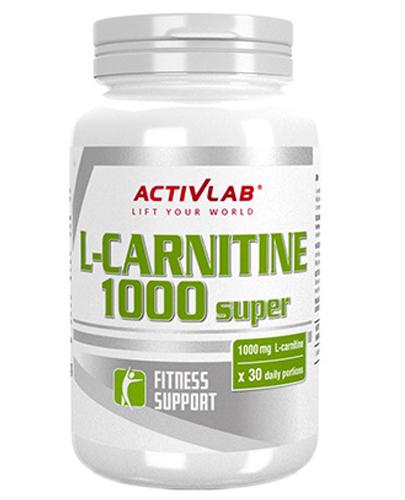 ActivLab L-Carnitine 1000 Super - 30 kaps. - cena, opinie, dawkowanie zdjęcie