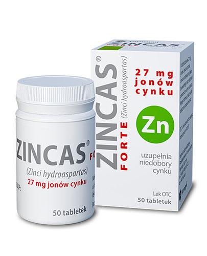 Farmapol Zincas Forte, tabletki, 50 sztuk zdjęcie