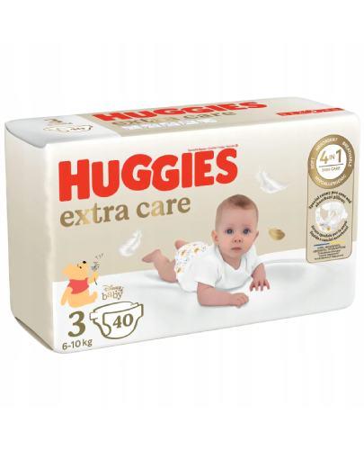 Huggies Pieluchy extra care 3 (6-10 kg), 40 sztuk zdjęcie