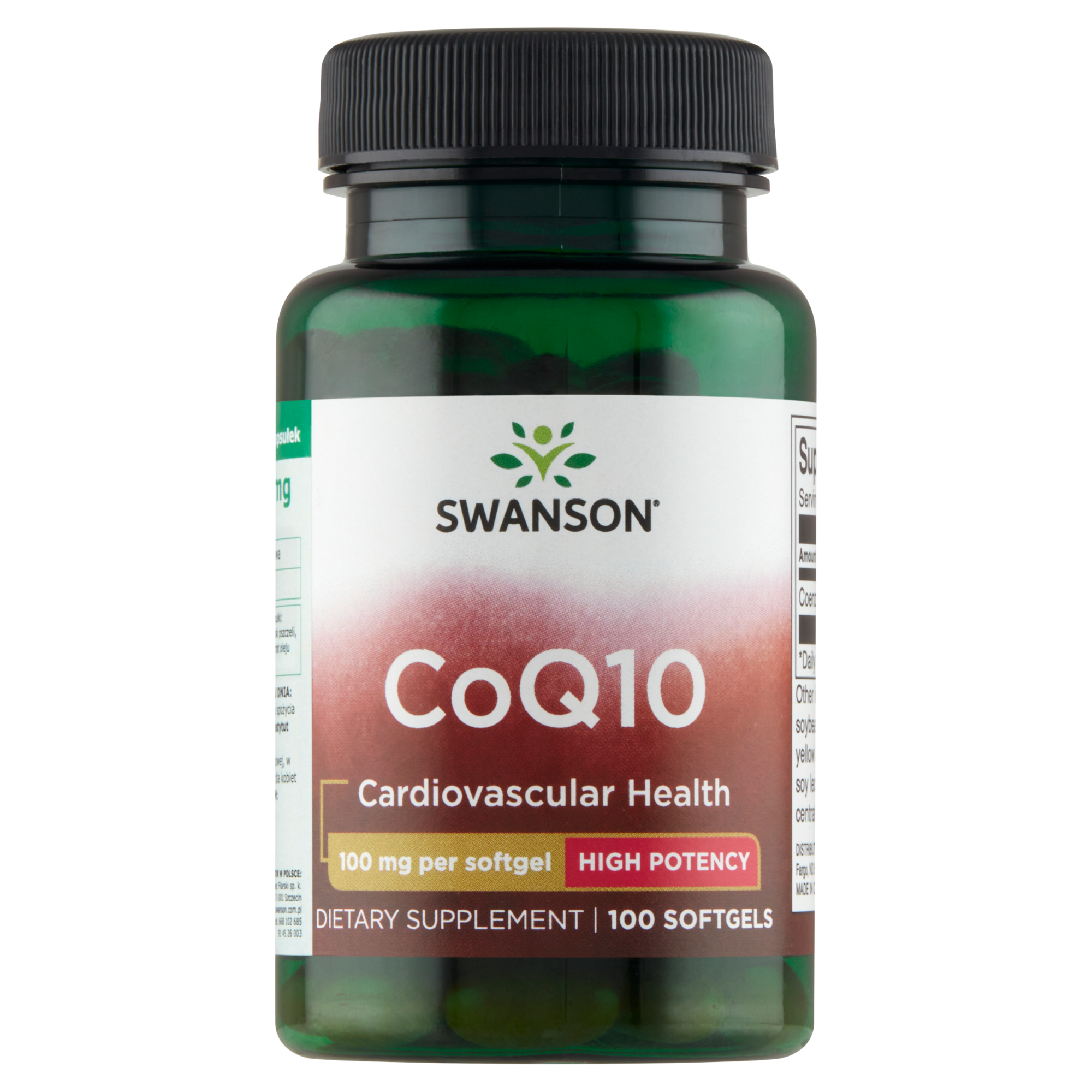 Swanson Koenzym Q10 100mg 100 kapsułek zdjęcie