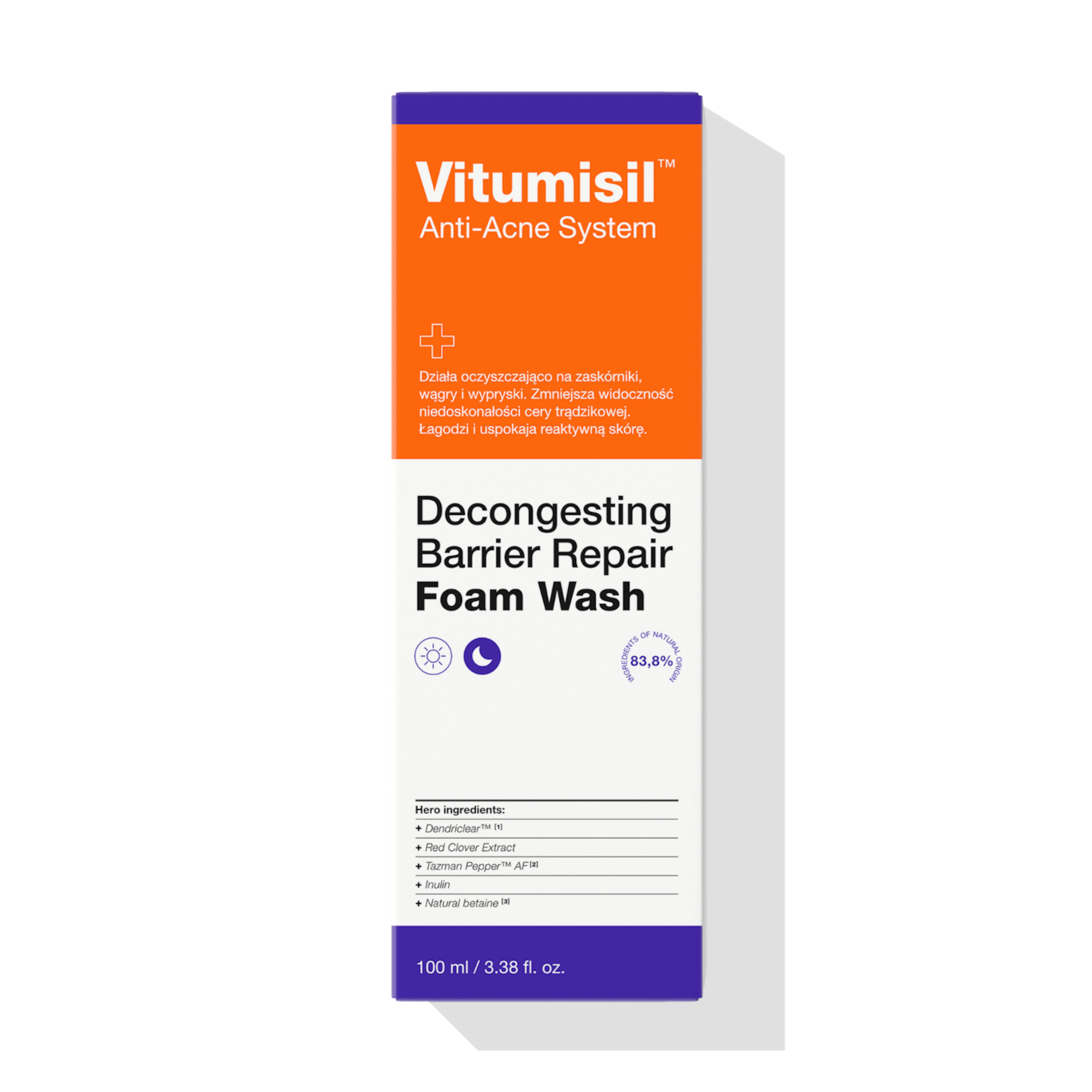 Dermz Vitumisil Pianka oczyszczająca do twarzy, 100 ml zdjęcie