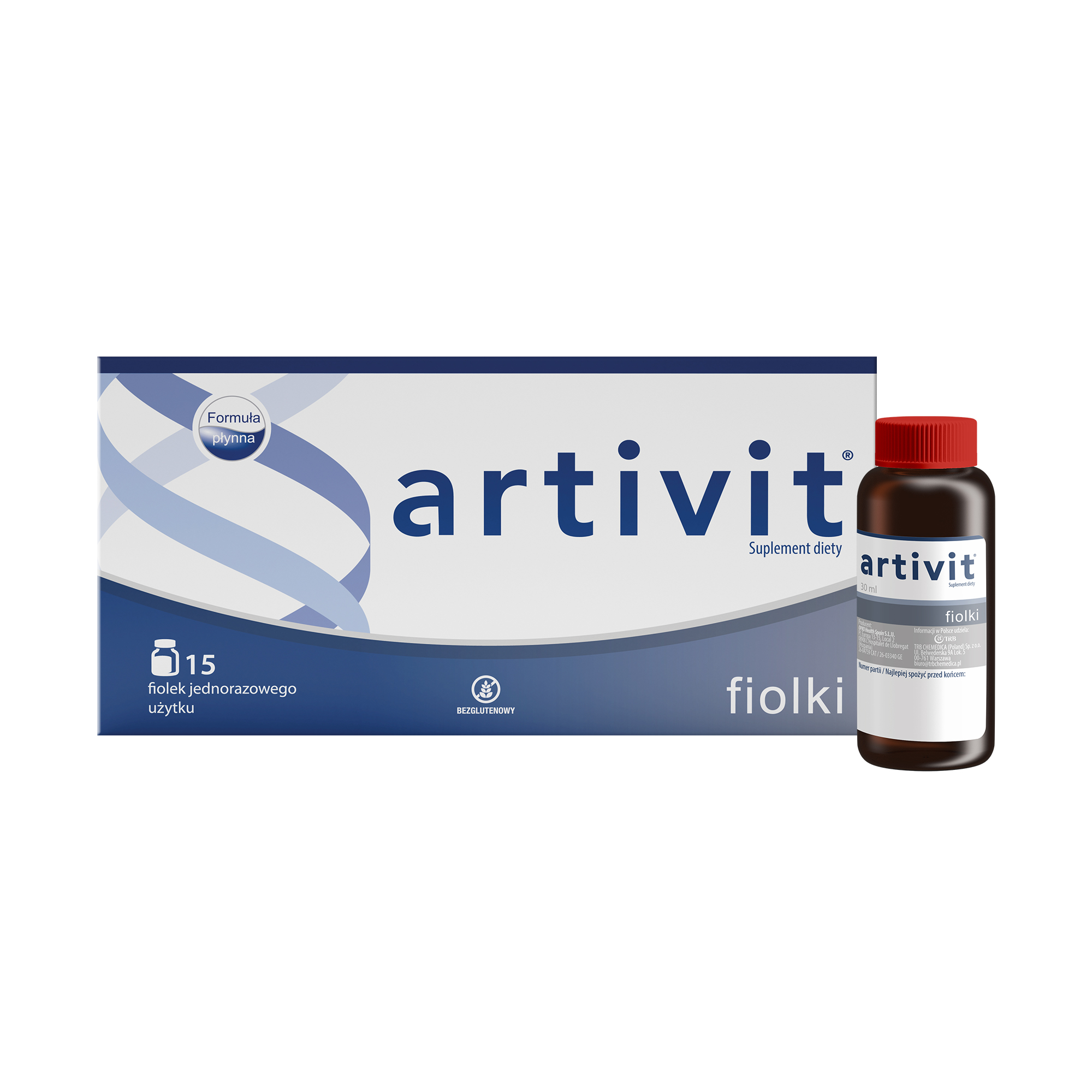 ARTIVIT, fiolki, 15 sztuk zdjęcie