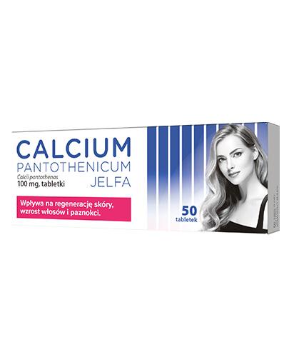 CALCIUM PANTOTHENICUM 100 mg - 50 tabl. zdjęcie