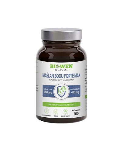 Biowen Maślan Sodu Forte Max 100 kapsułek zdjęcie