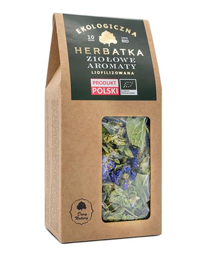 Dary natury Ekologiczna liofilizowana Herbatka Ziołowe Aromaty, 10 g, skład zdjęcie