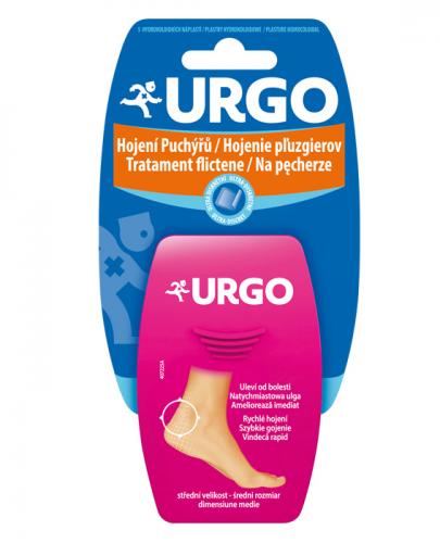 Urgo Flictene na pęcherze średnie plastry ultradelikatne 5 sztuk zdjęcie