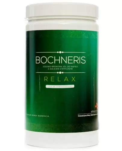 Bochneris Relax sól jodowo-bromowa z olejkiem lemongrasowym 1400 g zdjęcie