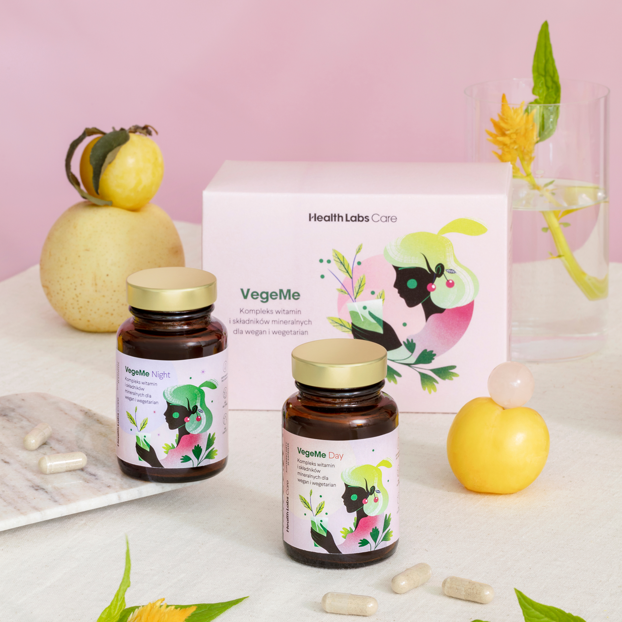 Health Labs Care, VegeMe, kapsułki, 60 sztuk