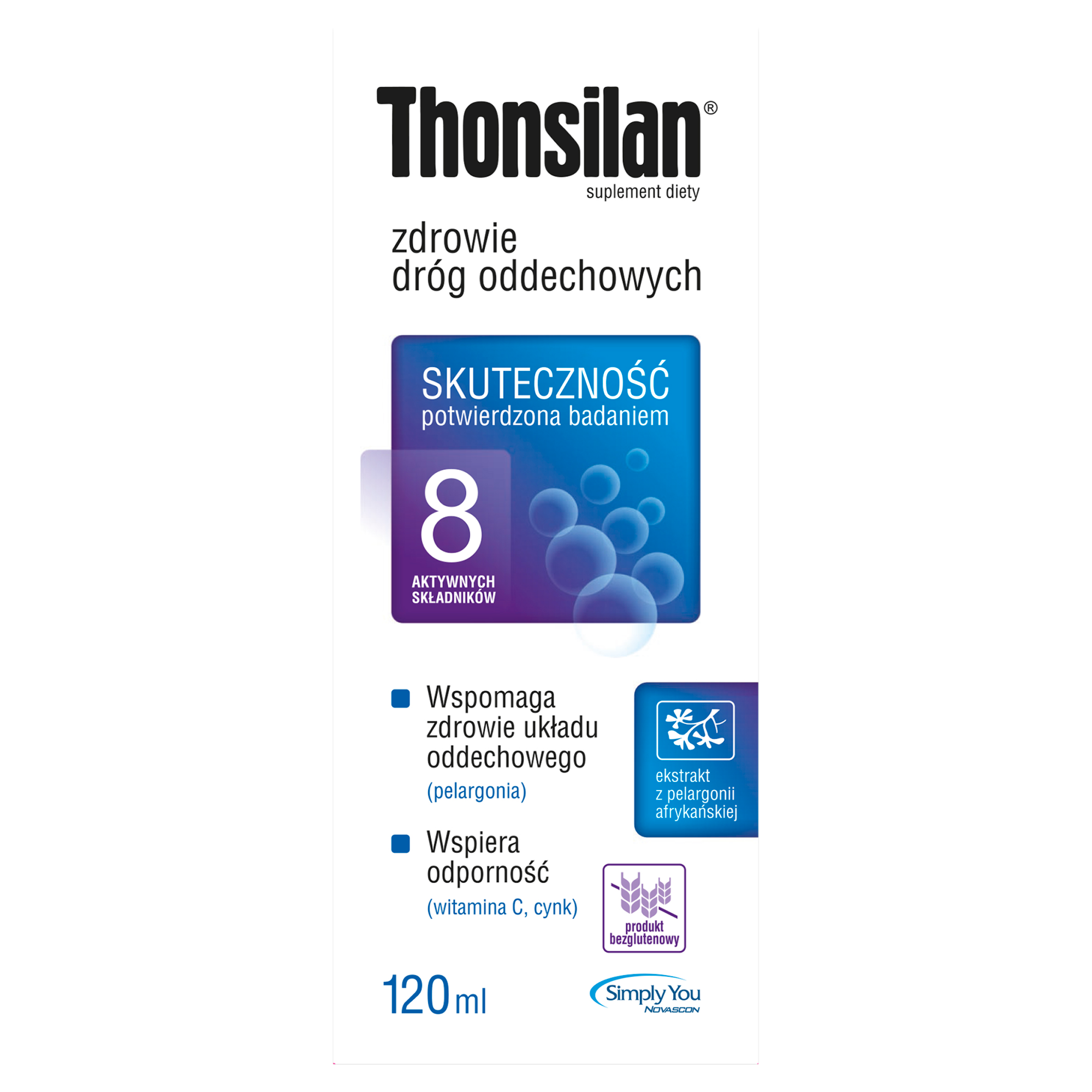 THONSILAN Syrop - 120 ml zdjęcie