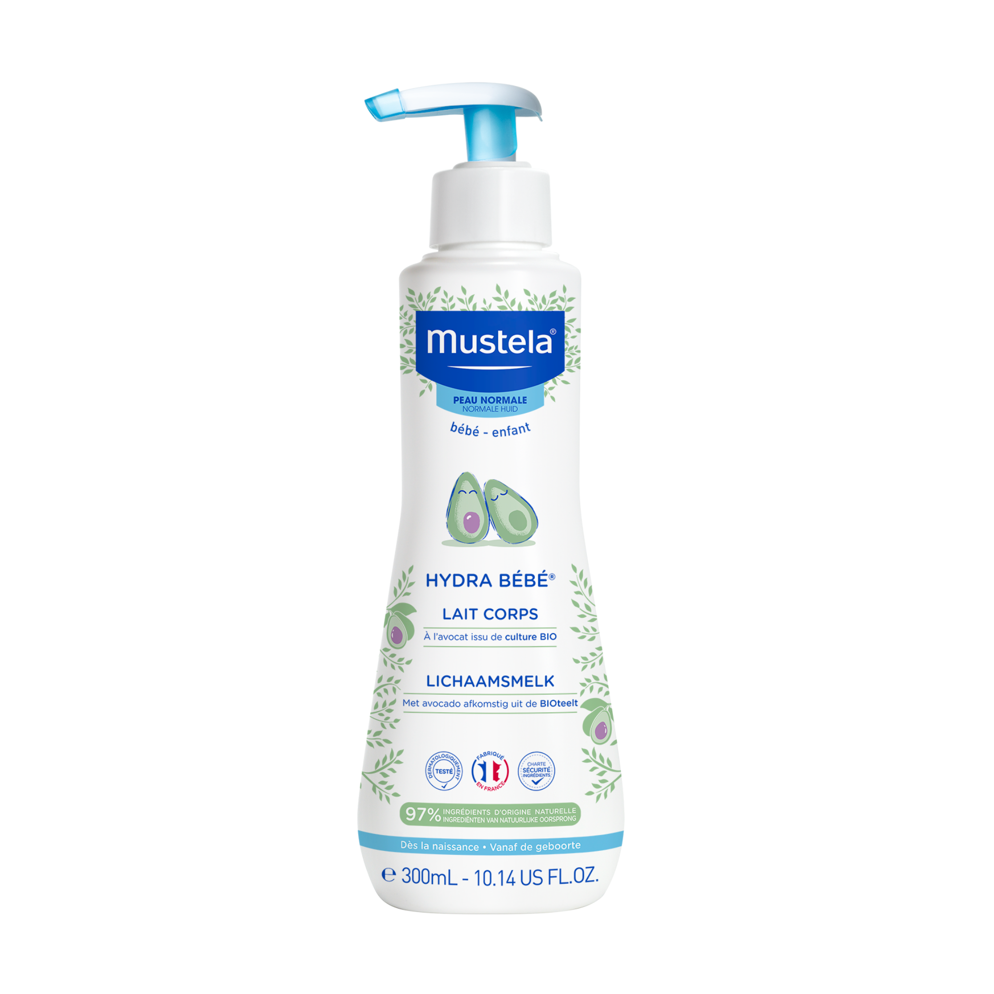 Mustela Hydra Bebe Enfant, mleczko do ciała do skóry normalnej, 300 ml zdjęcie