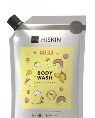 HISKIN Kids Body Wash Mango Salsa YELLOW doypack, 700 ml zdjęcie