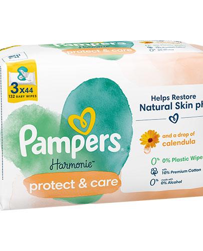 Pampers Harmonie Protect & Care chusteczki nawilżane dla dzieci 3 opakowania zdjęcie