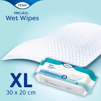 TENA Wet Wipes Original, chusteczki nawilżane, 80 sztuk