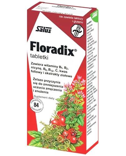 Floradix, tabletki, 84 sztuk zdjęcie
