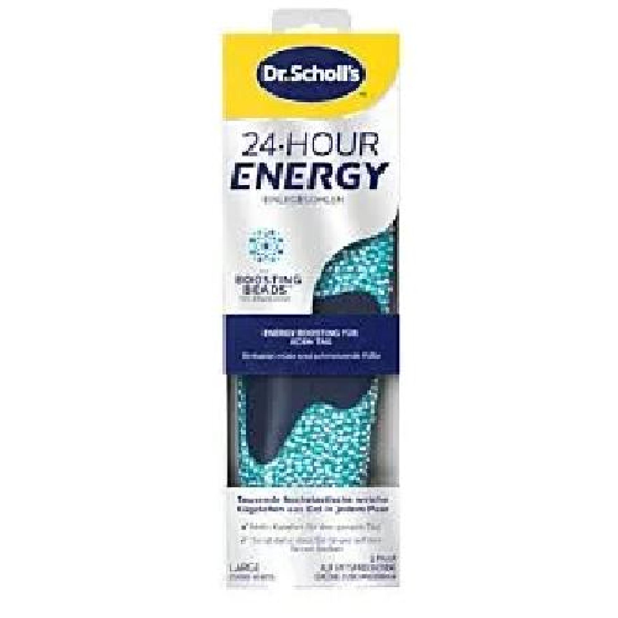 Dr. Scholl's Wkładki do butów Energia 24 Godziny, rozmiar L, 1 para zdjęcie