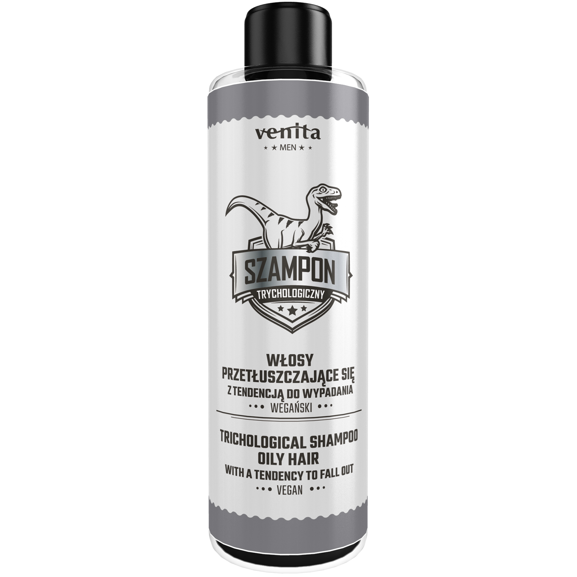 Venita Men szampon trychologiczny dla włosów przetłuszczających, 300 ml