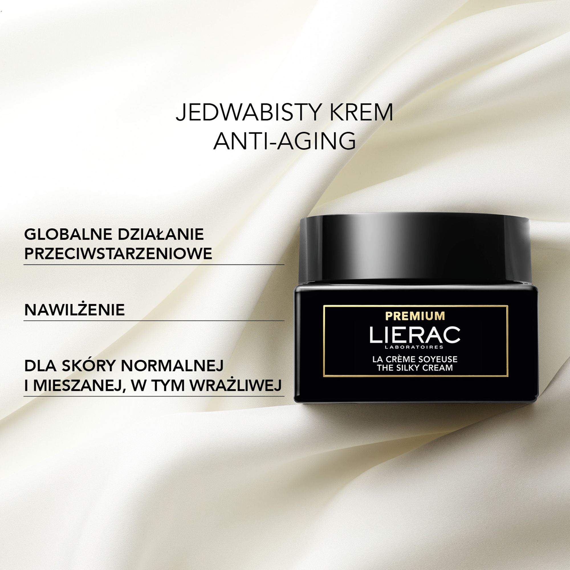 Lierac Premium jedwabisty krem przeciwzmarszczkowy, 50 ml