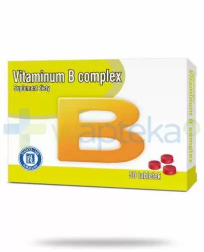 Vitaminum B Complex 50 tabletek Hasco zdjęcie