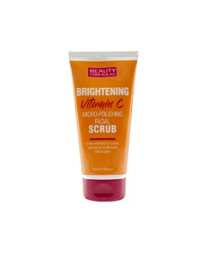 Beauty Formulas, Peeling rozjaśniający do twarzy z Witaminą C, 150 ml zdjęcie