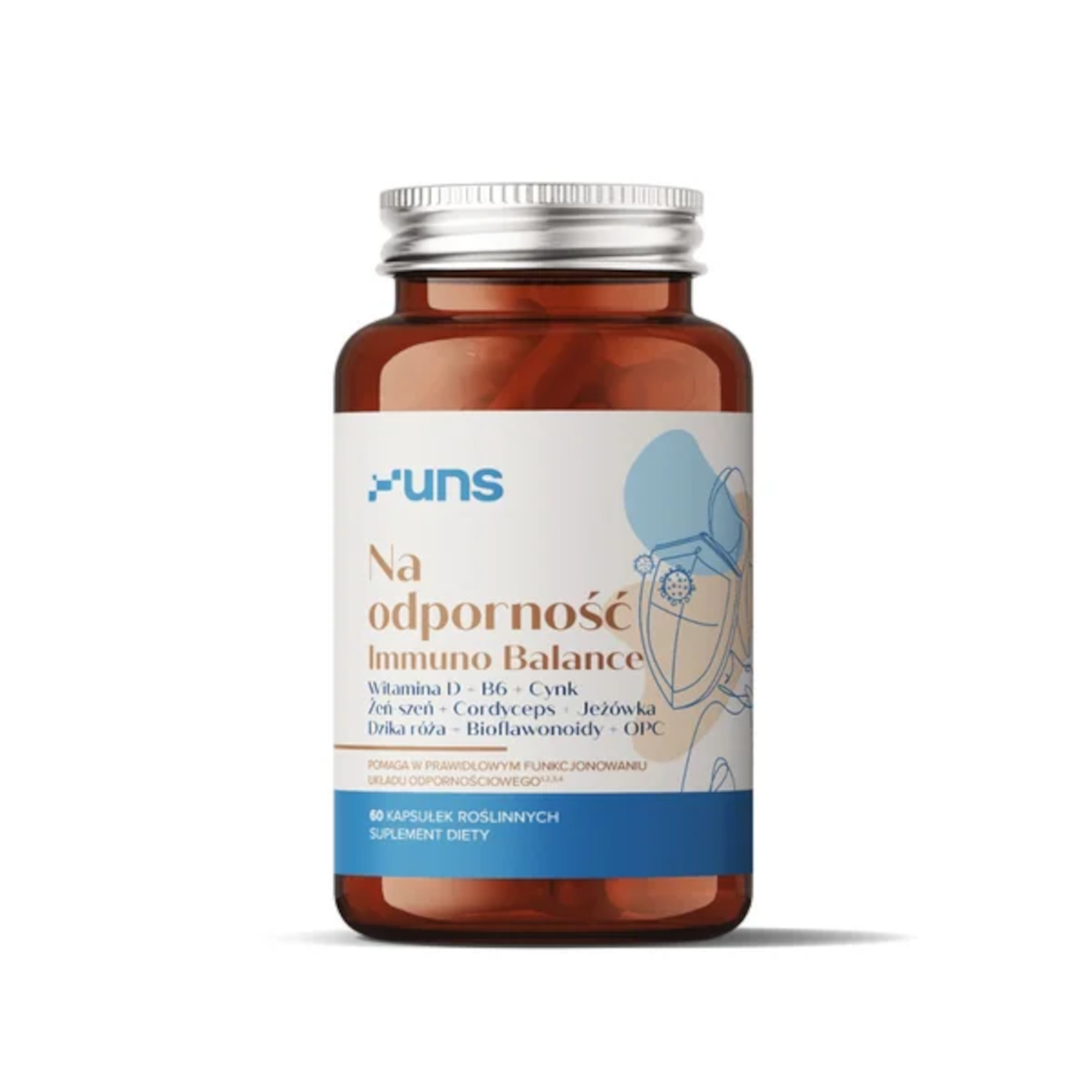 UNS Na Odporność Immuno Balance, kapsułki, 60 sztuk zdjęcie