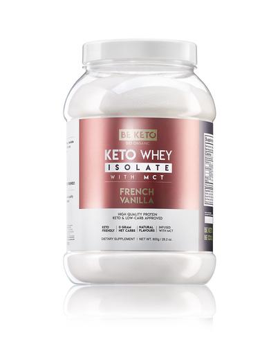BeKeto KETO Whey Vanilia + MCT, 800 g, cena, wskazania, składniki zdjęcie