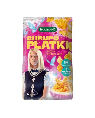Bakalland KLEKS Chrupo Płatki cornflakes wzbogacone w witaminy i żelazo, 250 g zdjęcie