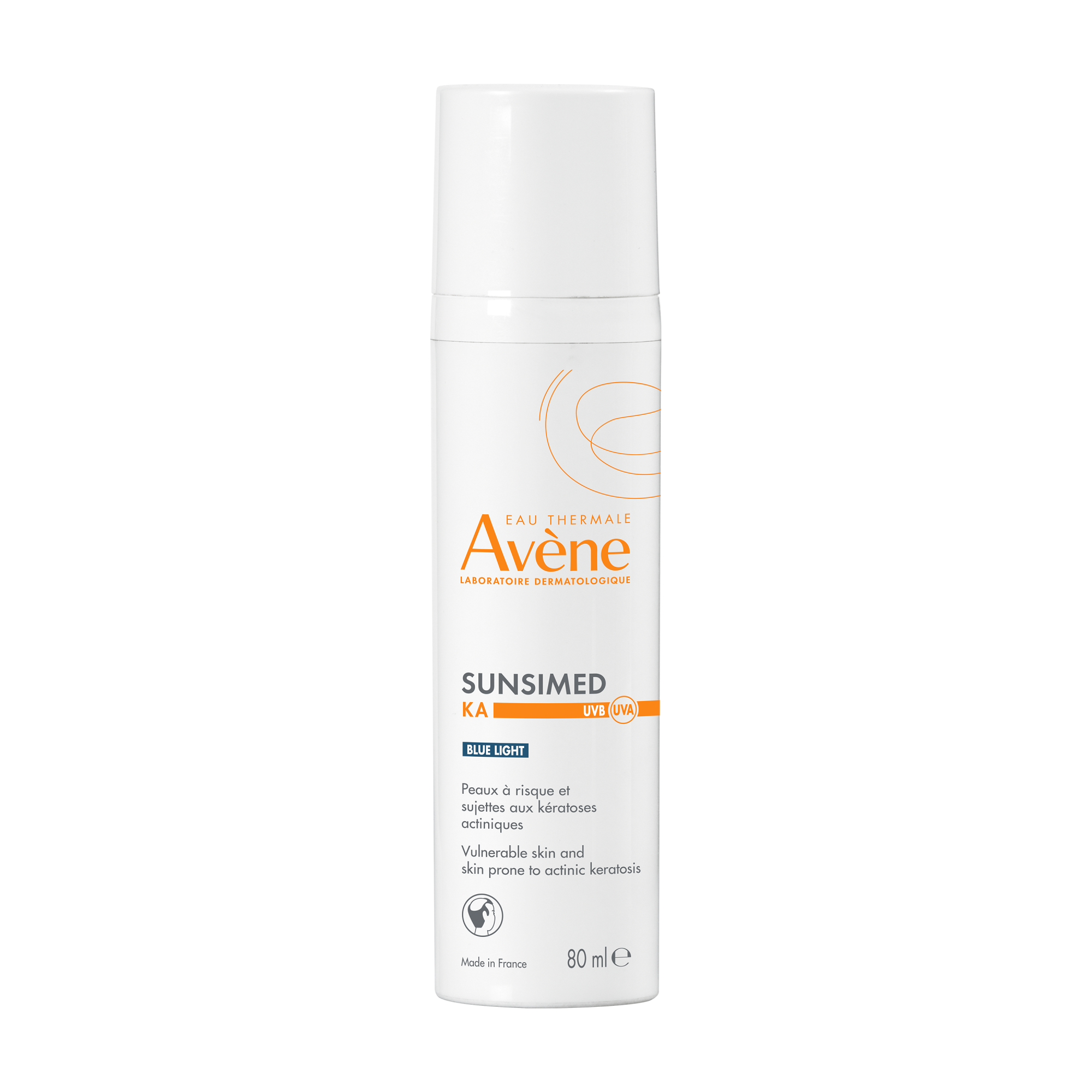 Avene Sunsimed KA Blue Light Krem skóra wrażliwa, skłonna do rogowacenia słonecznego SPF 50+ 80 ml zdjęcie