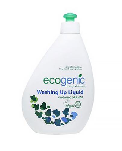Ecogenic, Ekologiczny Płyn do mycia naczyń Pomarańcza, 500 ml zdjęcie