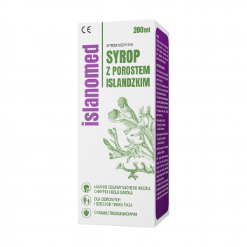 ISLANOMED Syrop z porostem islandzkim, 200 ml