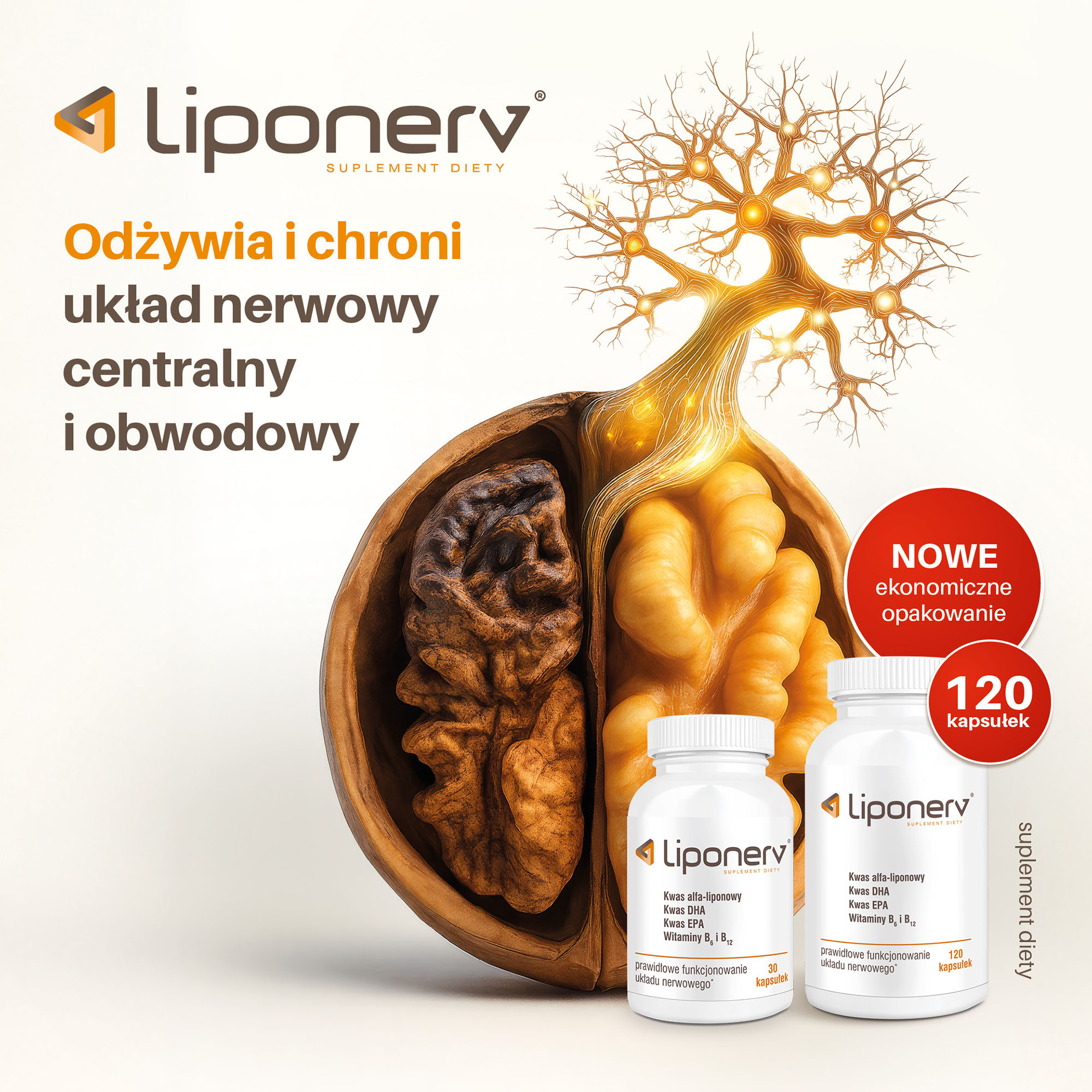 Liponerv, kapsułki miękkie, 30 sztuk