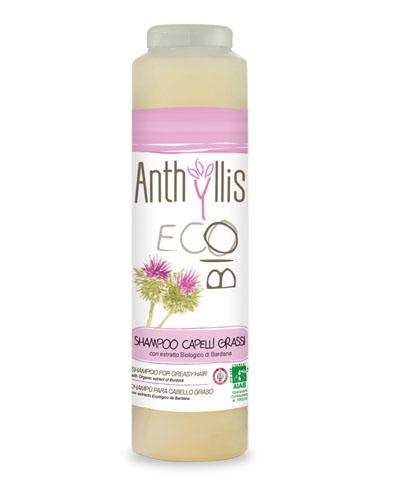 ANTHYLLIS ECO BIO Szampon do mycia włosów tłustych, przetłuszczających się i z  łupieżem, 250 ml zdjęcie