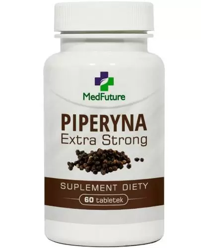 MedFuture Piperyna Extra Strong 60 tabletek zdjęcie