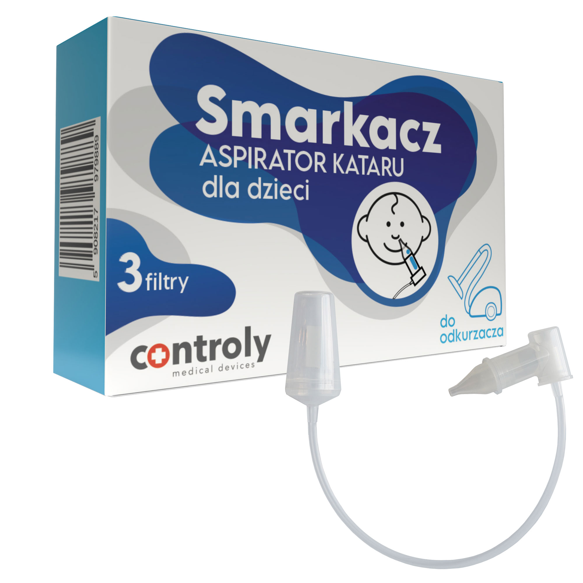 Smarkacz Aspirator kataru dla dzieci 1 sztuka zdjęcie
