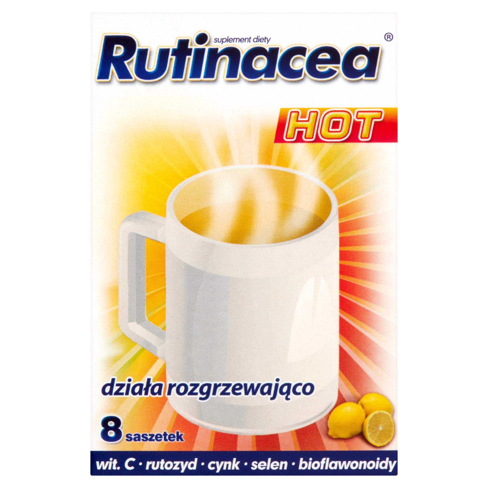 Rutinacea Hot 8 saszetek zdjęcie