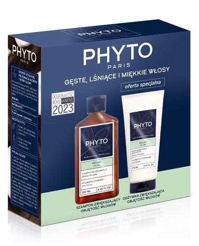 Phyto Volume Zestaw Szampon zwiększający objętość 250 ml + Odżywka zwiększająca objętość 175 ml zdjęcie