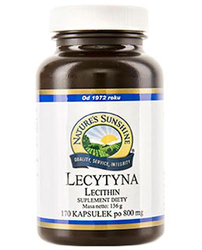 Nature's Sunshine Lecytyna - 170 kaps. - cena, opinie, stosowanie zdjęcie
