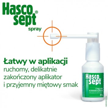 Hascosept 1,5 mg/g spray 30 g