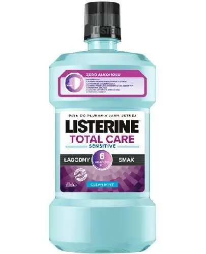 Listerine Total Care Sensitive płyn do płukania jamy ustnej 500 ml zdjęcie