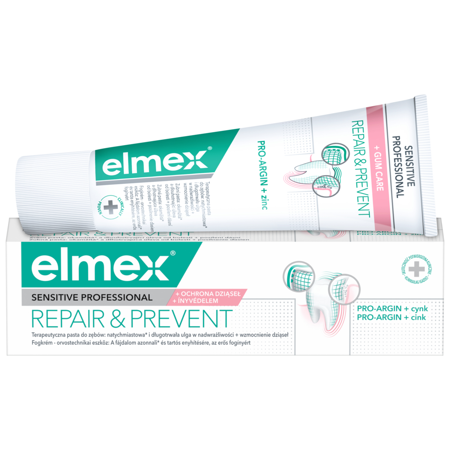 Elmex Sensitive Professional Repair & Prevent pasta na nadwrażliwość zębów 75 ml