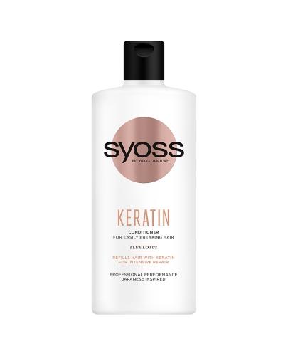 Syoss Keratin Conditioner Odżywka do włosów łamliwych - 440 ml - cena, opinie, skład zdjęcie