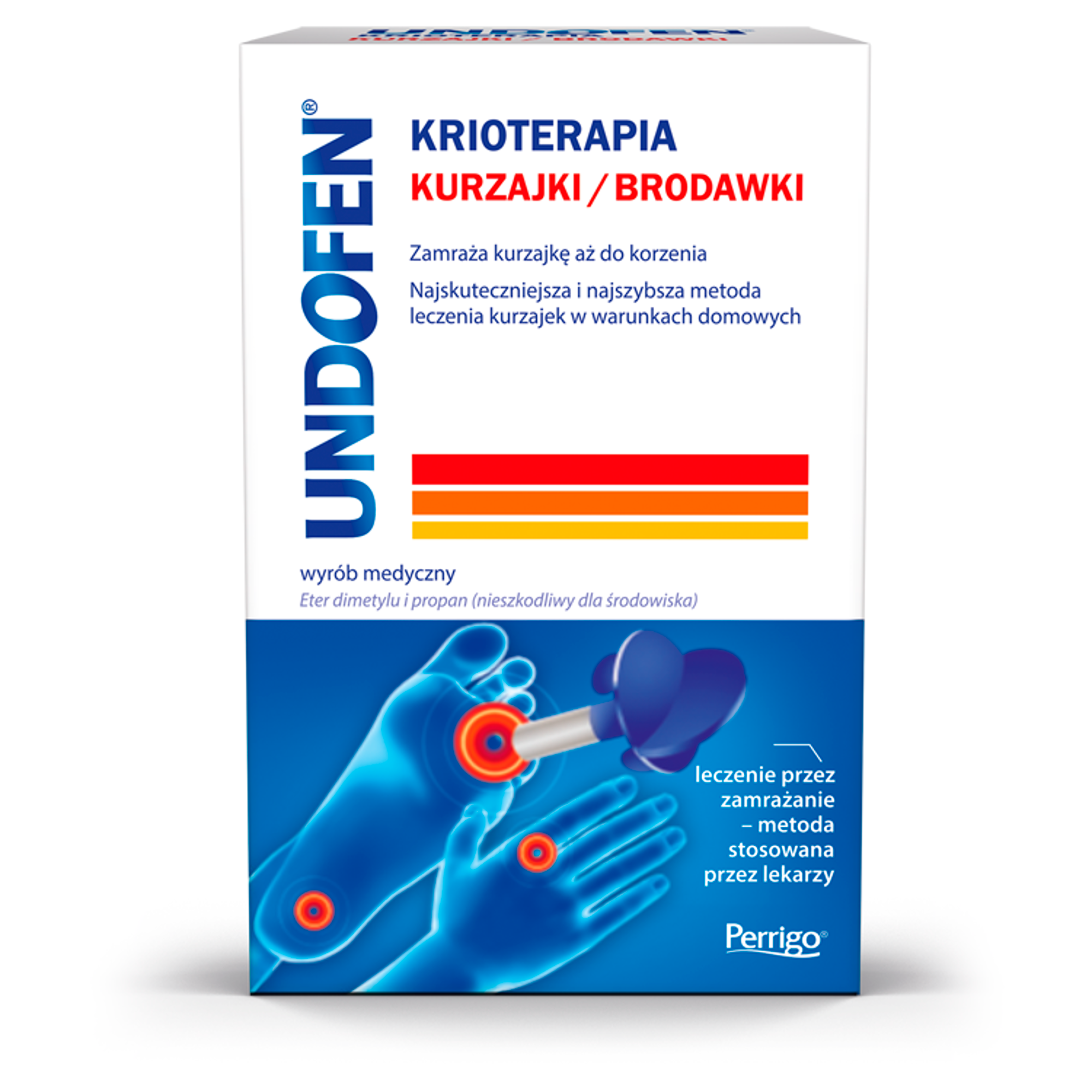 Undofen Krioterapia, aerozol na kurzajki i brodawki, 50 ml zdjęcie