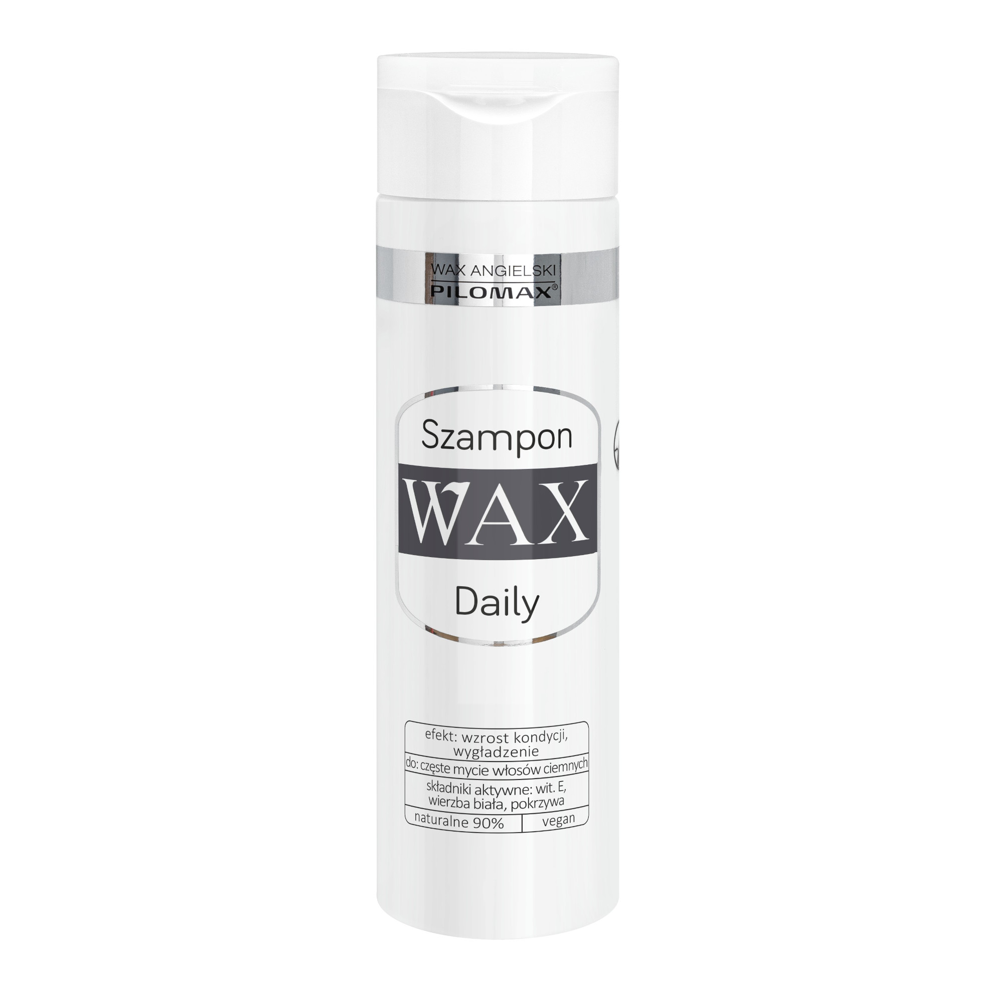 Pilomax Szampon Wax Daily włosy ciemne 200ml zdjęcie