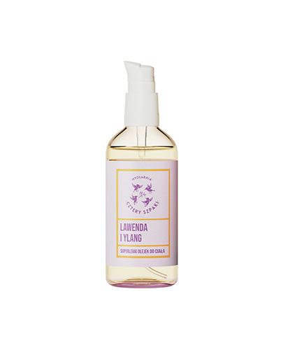 Mydlarnia Cztery Szpaki Superlekki olejek do ciała Lawenda + Ylang - 100 ml - cena, opinie, właściwości zdjęcie