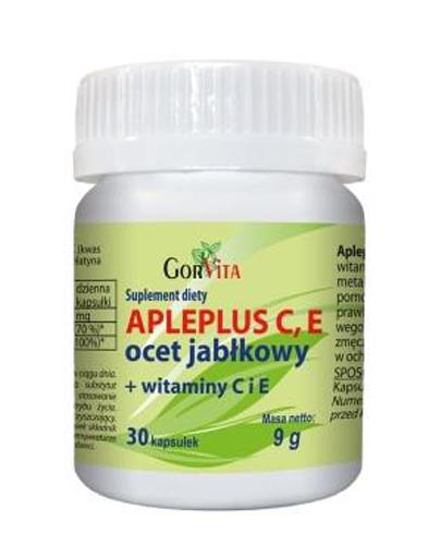 Apleplus C, E, 30 kaps. na trawienie i odchudzanie cena, opinie, skład zdjęcie