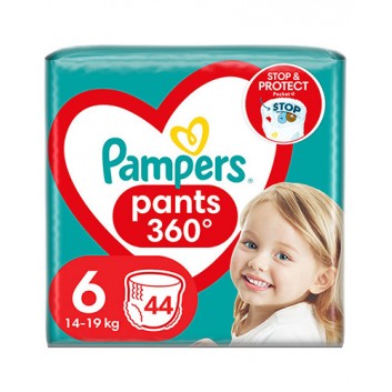 Pampers Pants Pieluchomajtki, rozmiar 6, 14-19 kg, 44 sztuki