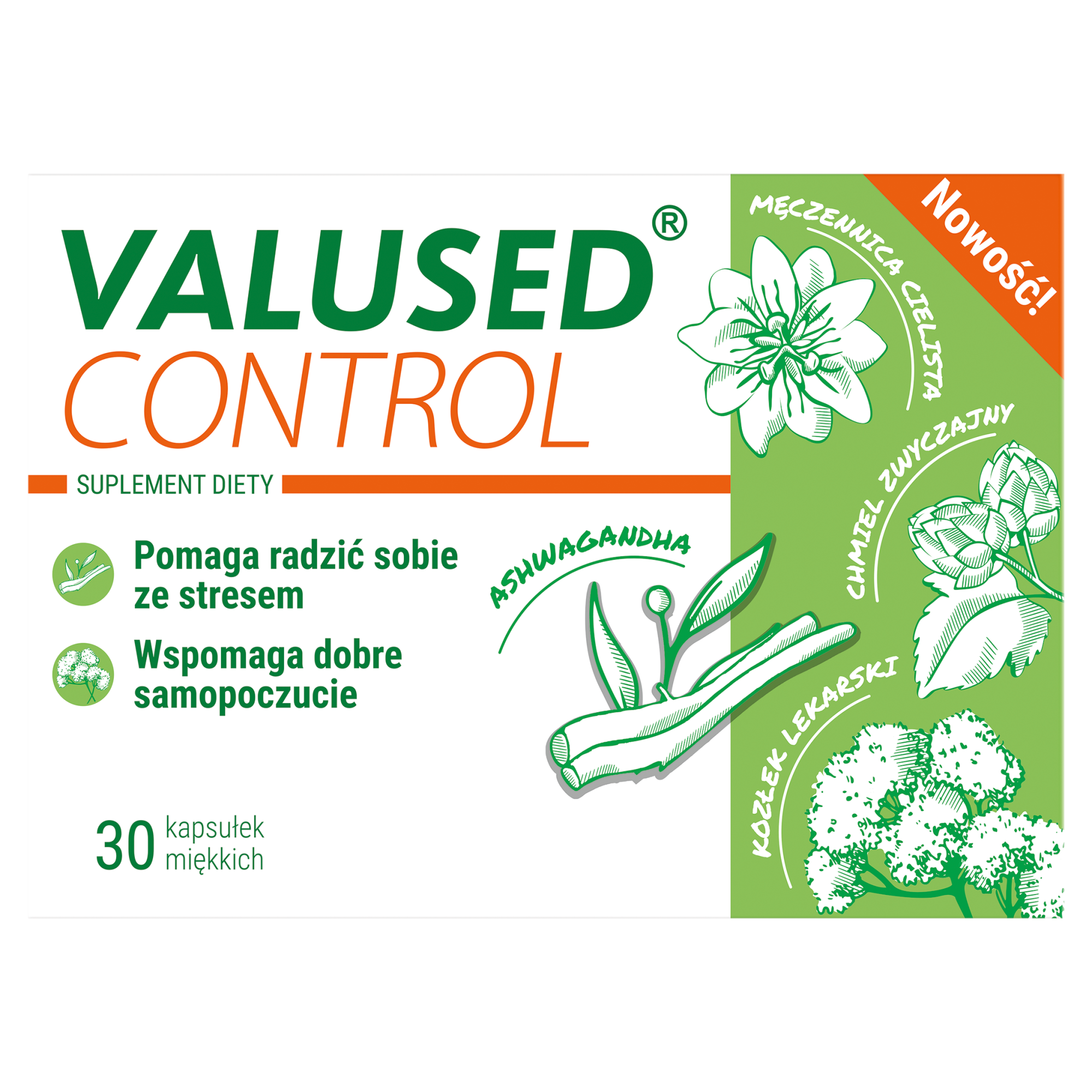 Valused Control, 30 kapsułek zdjęcie