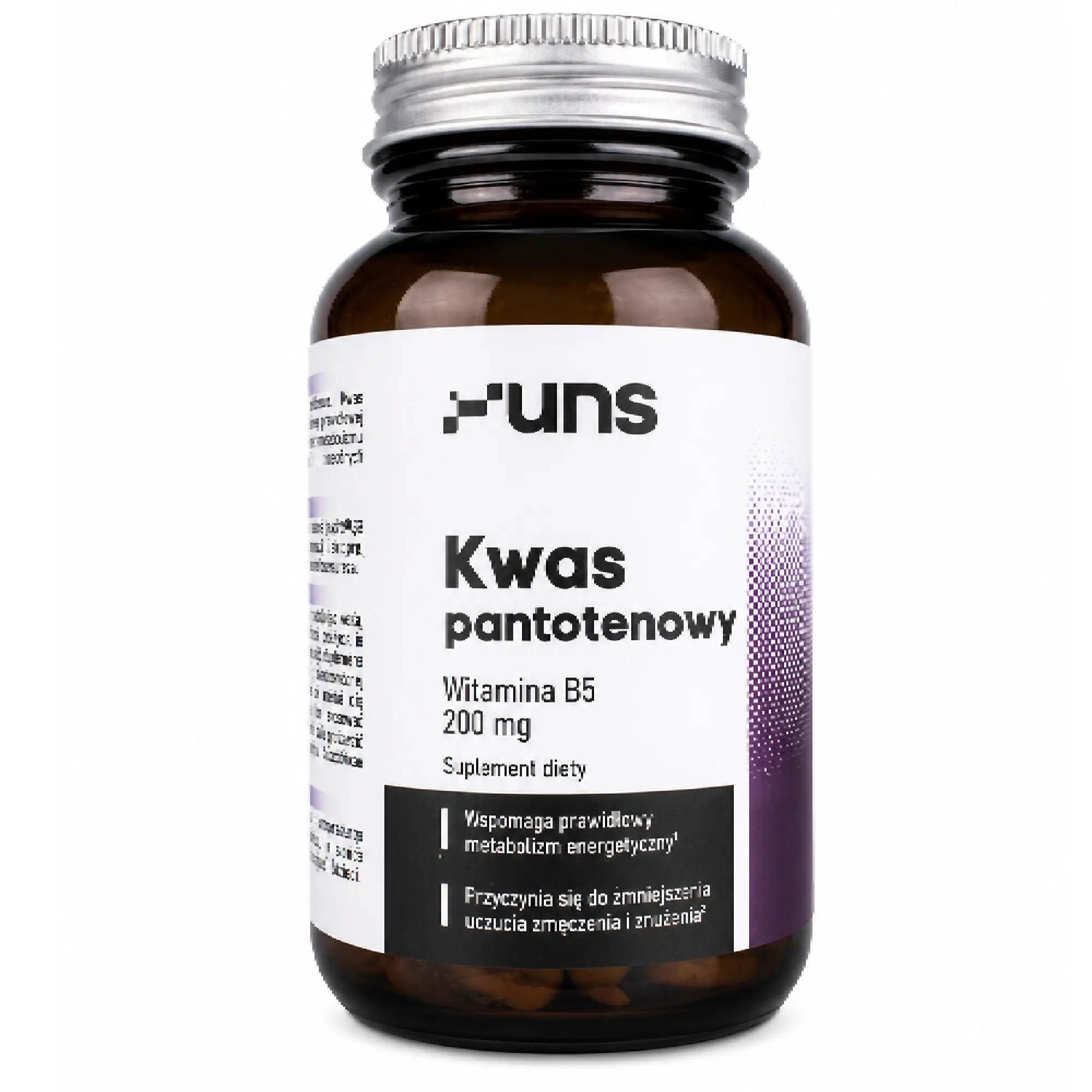 UNS Kwas Pantotenowy, kapsułki, 90 sztuk zdjęcie