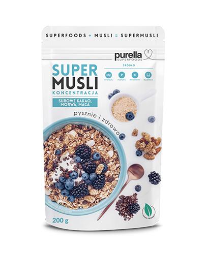 PURELLA Superfoods SuperMusli Koncentracja, 200 g zdjęcie