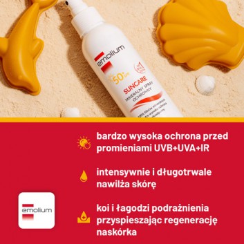 Emolium SunCare SPF50+ mineralny spray ochronny 100 ml
